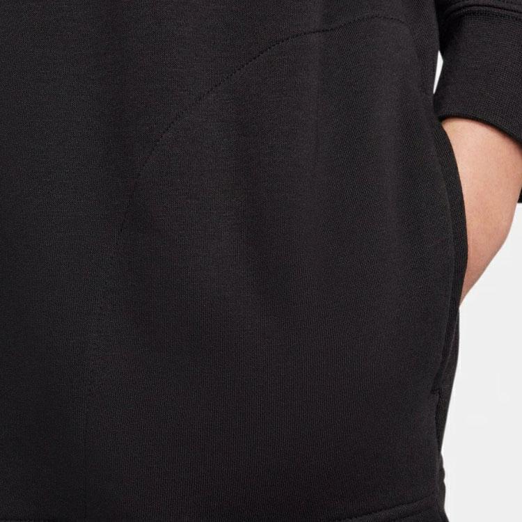 Nike Letter Logo Long Sleeve Sweatshirt Women sweatshirt Black FB8665-010