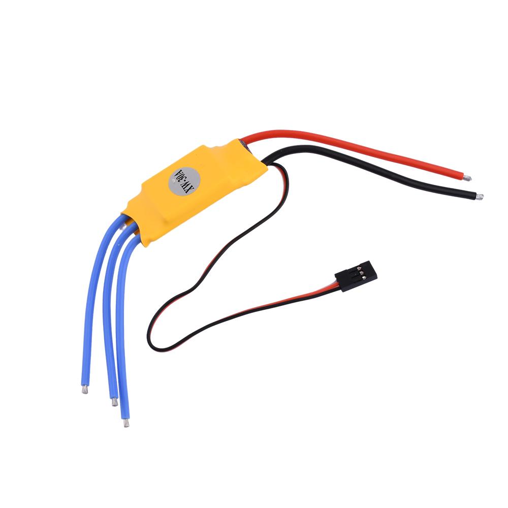 30A 40A Brushless Motor Governor Brushless Motor Multi Axis Model Airplane Motor Controller with Welded Banana Head