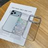 Electroplated Large Mirror Frame Love Shell Pattern Suitable for Realme16 Mobile Phone Case K15PRO Luxury Pearl Butterfly