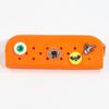DIY silicone hole pencil bag, student creative cute pencil bag learning stationery storage bag stationery box