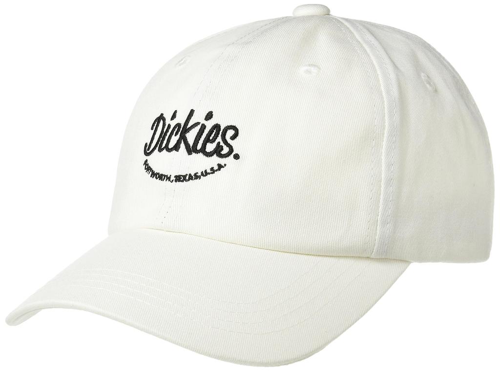 Dickies Cap Emblem LOWCAP White