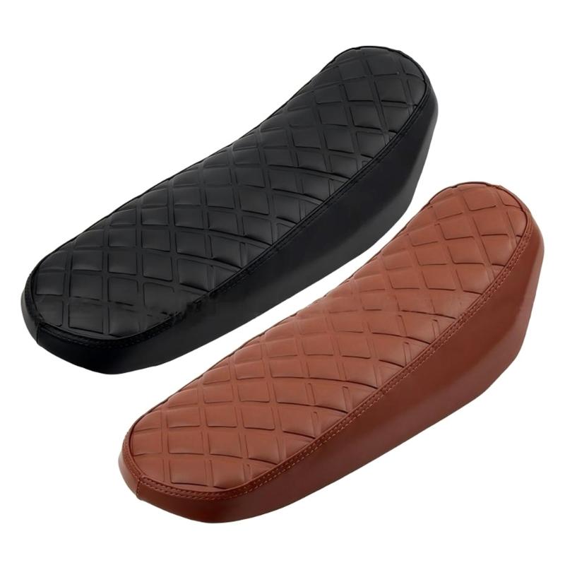 Quilted Motorcycle Seat Cushion, Complete Replacement with Stitched Edge for X160 X260 Daily Commuting, Recreation, and Custom Bike Builds