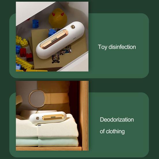 Kühlschrankreiniger USB-Aufladung Elektrische Ein-Knopf-Bedienung Wirtschaftlicher Kühlschrank-Deodorierer