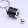 Key Chain Keychain Gearshift Knob Keyring Modified Polishing Practicing Replacement Decoration Driving Gearbox Gear Part