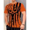 Men's Digital T-Shirt Print Fashion Short Sleeve