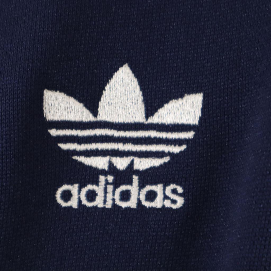 Adidas 80s DESCENTE VINTAGE Track Jacket O Navy Jersey Men's Used
