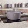 TITAN-TOPF MIT DECKEL 30cm BERLINGER HAUS BH-8103 TAUPE