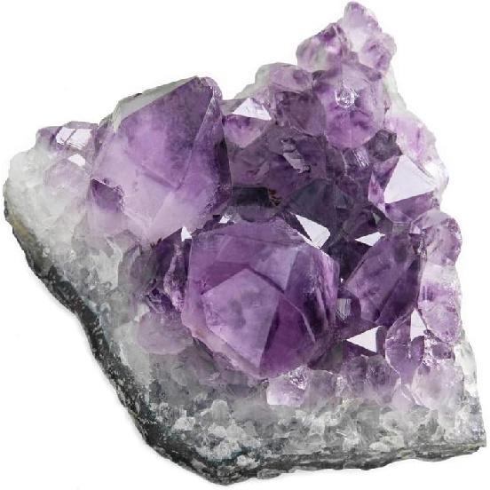 

Натуральный Аметистовый Кристаллический Кластер Друза Геода Кварц Образец Камень для Домашнего Декора, 1,6-2,5 Дюйма аметист
