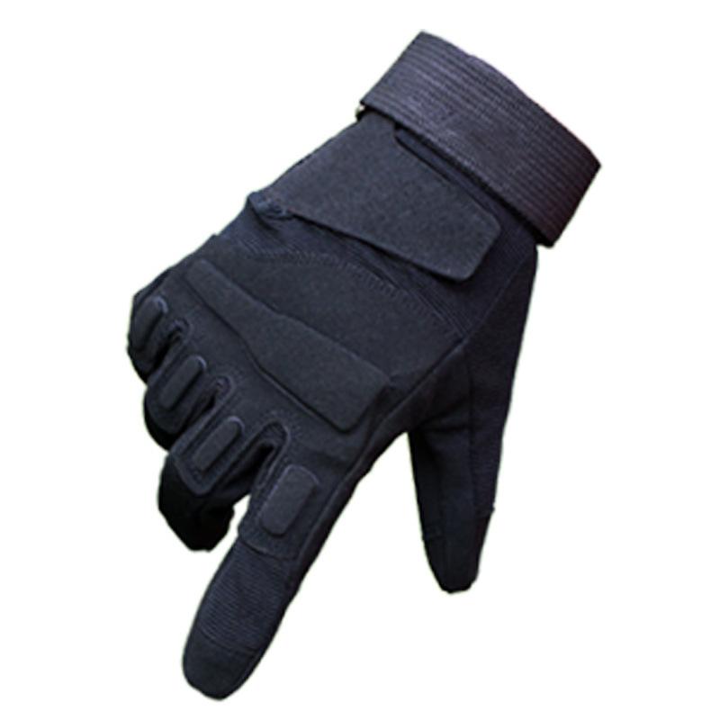 Gloves Men's Tactical Gloves Winter Fleece Full Finger Outdoor Microfiber Material Riding Motorcycle Gloves
