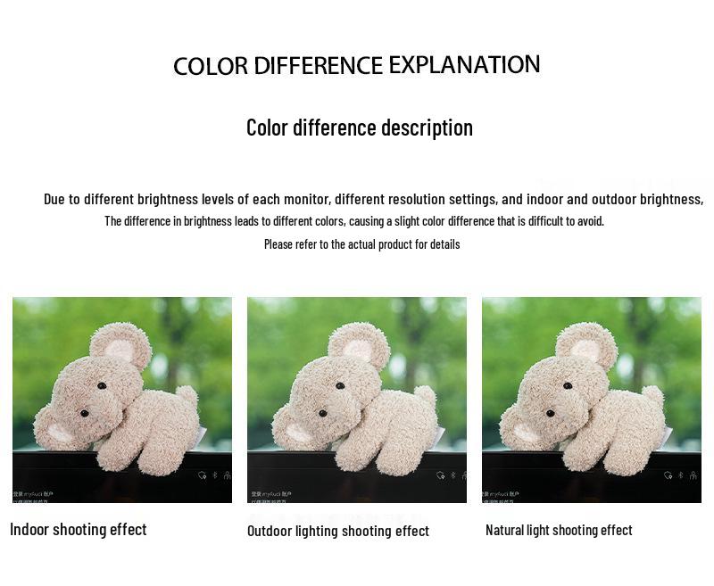 Miniature Monitor Decor: Healing Series Desktop & Car Ornament for Women