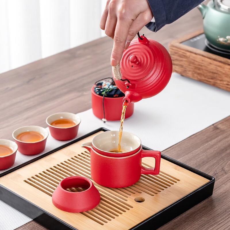 GOWKE Ceramic Kung Fu Tea Set