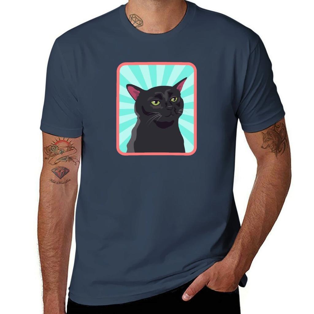 Blank stare cat TShirt Essential Solid Color TShirt