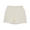 MLB New York Yankees Solid Logo Letter Embroidery Straight Leg Shorts Women Shorts Off-White 3FSPM0433-50CRS