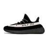 Originals Yeezy Boost 350 Abrasion Resistant Abrasion Resistant Low Top Casual Shoes Unisex Black White HQ7045(Team578-)
