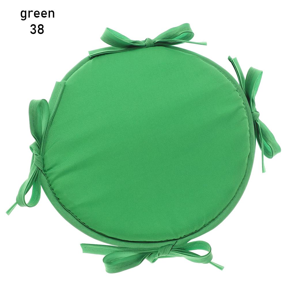 Solid Color Removable Round Kitchen Office Dining Sofa Car Seat Cushion Chair Pads
