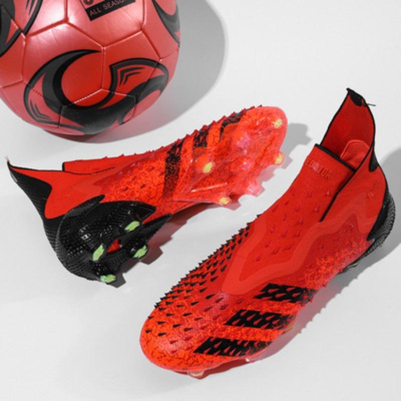 High-Top Football Shoes Fg Nails Artificial Turf Boys And Girls Teenagers Students Competition Training Sports Shoes