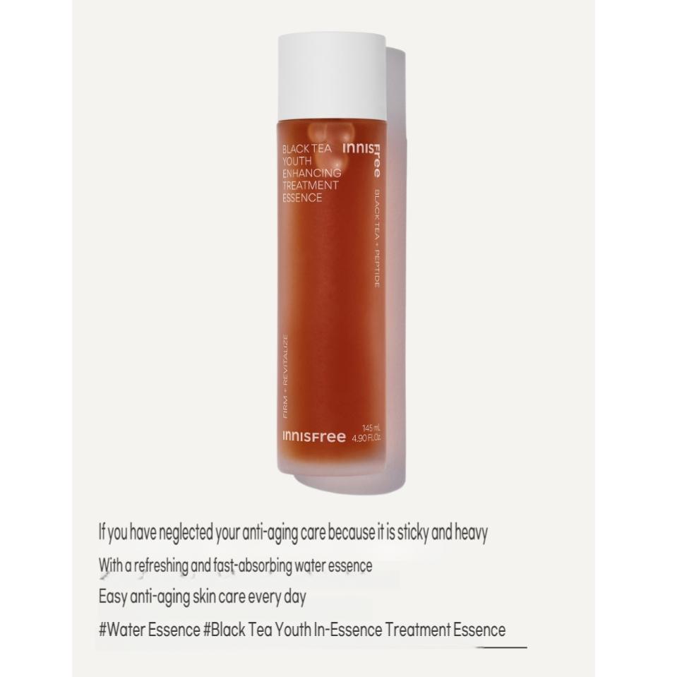 Innisfree Czarna Herbata Esencja Wzmacniająca Młodość 75ml,145ml