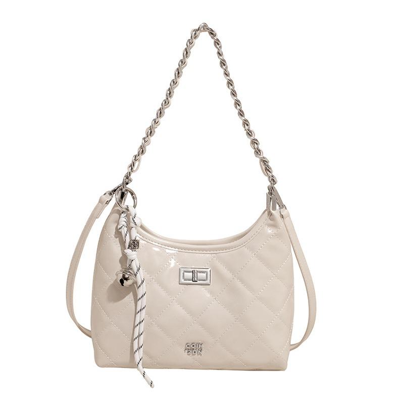 Simple Rhombus Chain Bag Women's Spring and Summer New Casual Shoulder Bag Beautiful Messenger Bag