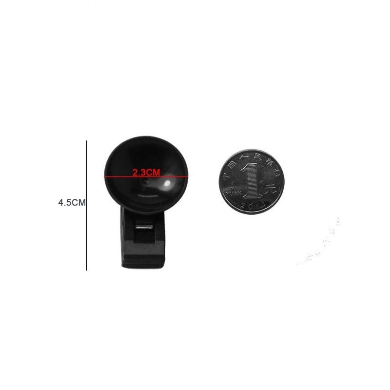 2pcs/Pair Car Interior Window Mount Black Suction Cap Clip Plastic Sucker Removable Holder for Sunsh