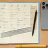 Laconic Planner 2025 A5 Monthly White December Planner, LAMD86-180WH (Starts 2024)