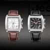 Square Luminous Multifunctional Sports Business Men's Genuine Leather Waterproof Quartz Watch