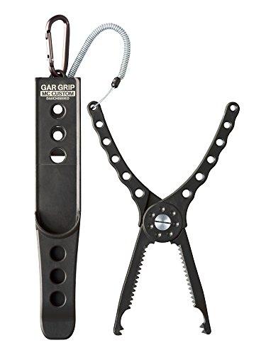 Daiichi Seiko Gargrip MC Custom Black Fish Grip, Fishing Pliers, Fishing Grip