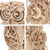 Puzzle 3D - Rokr - Horloge Hibou - 161 Pièces - Bois - Niveau 4/5