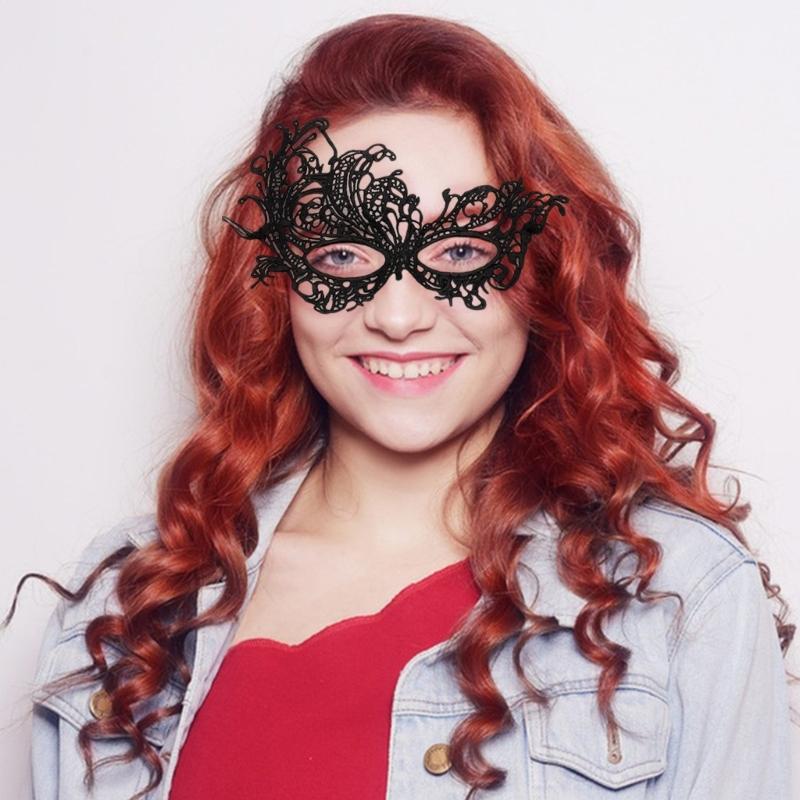 Set of 2 Comfortable Couple's Masquerades Mask Stylish Party Mask Accessory for Masquerades Balls and Costume Parties