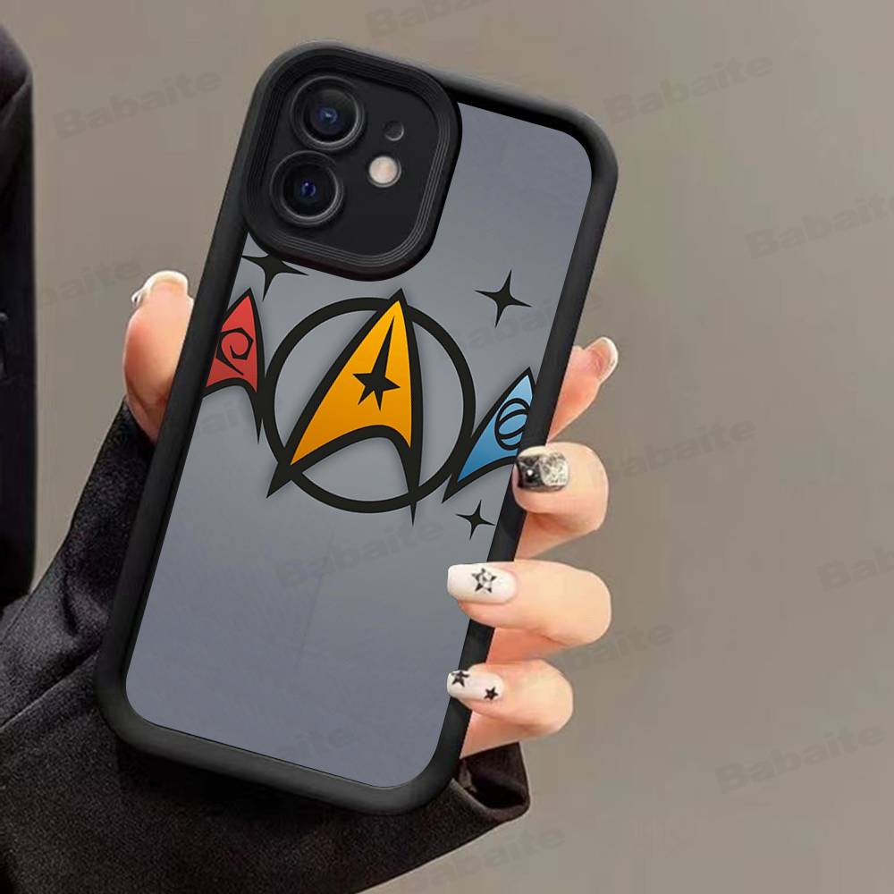 

Star T-Trek Movie Logo Phone Case IPhone 16 Plus 15 11 14 12 13 17 Pro Max Shockproof Soft Cover iPhone 14 pro