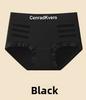 Ladies Summer Sexy Hollow Letter Print Ice Silk Without Trace in Waist Triangle Briefs