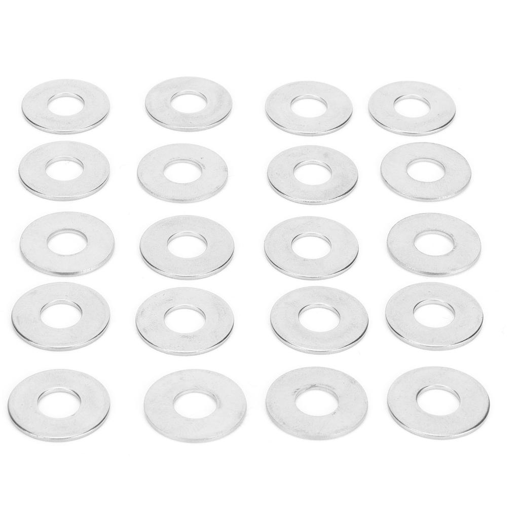 20PCS Bag 304 Stainless Steel M6 Washers Gasket for Greenhouse Supplies Accessories