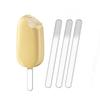 10/100pcs Acrylic Ice Cream Sticks Creamsicle Cakesicle Cake Candy Pop Sticks Reusable DIY Popsicle Crafts Kitchen Gadget Tools