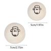 1-12Pcs Wool Dryer Balls 5/7cm Reusable Natural Fabric Softener  Home Wrinkle Reducer Washing Machine Cleaning Supplies Gadget