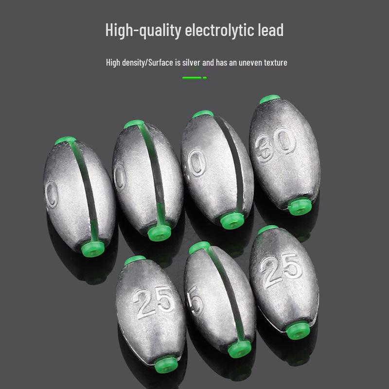 

Набор оливковых японских грузил с открытым ушком для ловли с плота - Предложение для новичков 0.01