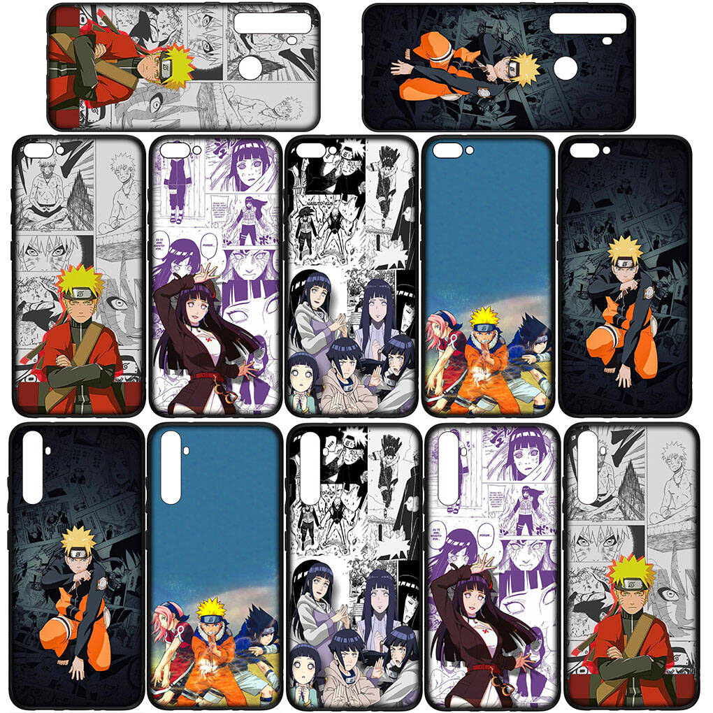Phone Case for Samsung Galaxy S25 S23 S24 Ultra FE Plus S8 A05 A06 A15 A16 A36 A37 A35 A54 A55 A56 A57 A25 A26 A53 A17 Hinata Hyuga Anime Naruto Cover
