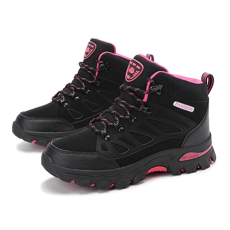 Dámské outdoorové turistické boty Nepromokavé trekové kempingové trailové boty Protiskluzové Odolné Boty pro horolezectví Dámské kotníkové boty