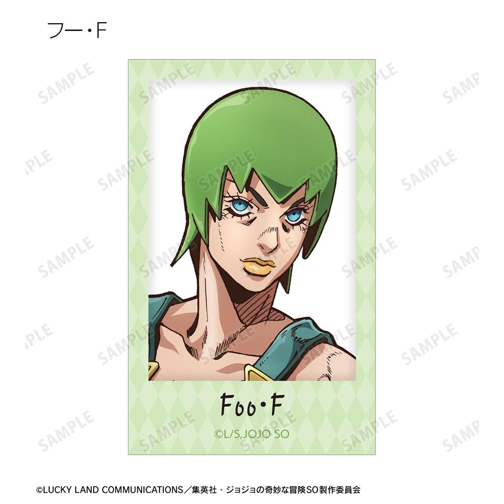 Bizarre Adventure Stone Ocean Sběratelské ilustrační karty ve stylu instantního fotoaparátu krabička po 16 JoJo's