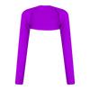 Ladies Solid Color Raglan Long Sleeve Shawl