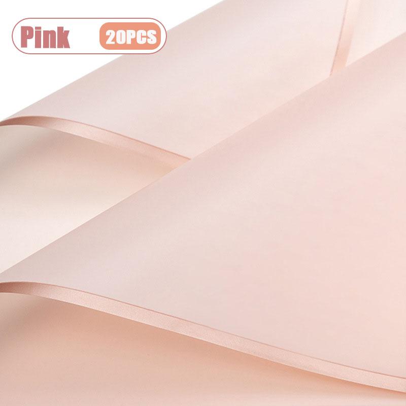 Waterproof Floral Wrapping Paper Double Sided Flower Bouquet Wrap for Wedding Birthday Party Decoration Floral Supplies