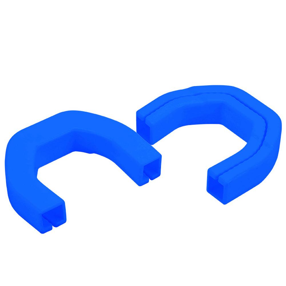 

2Pcs Trailer Tow Hooks Covers Tow Hook Sleeve Professional Silicone Receiver Covers for Dodge RAM 1500 2019-2025 Part Accessory Blue