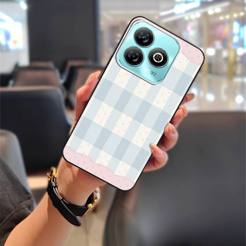 Shockproof Protective Phone Case For ZTE Blade A75 4G/Z2359 Full wrap Anti-dust Back Cover Cute TPU Fashion Design