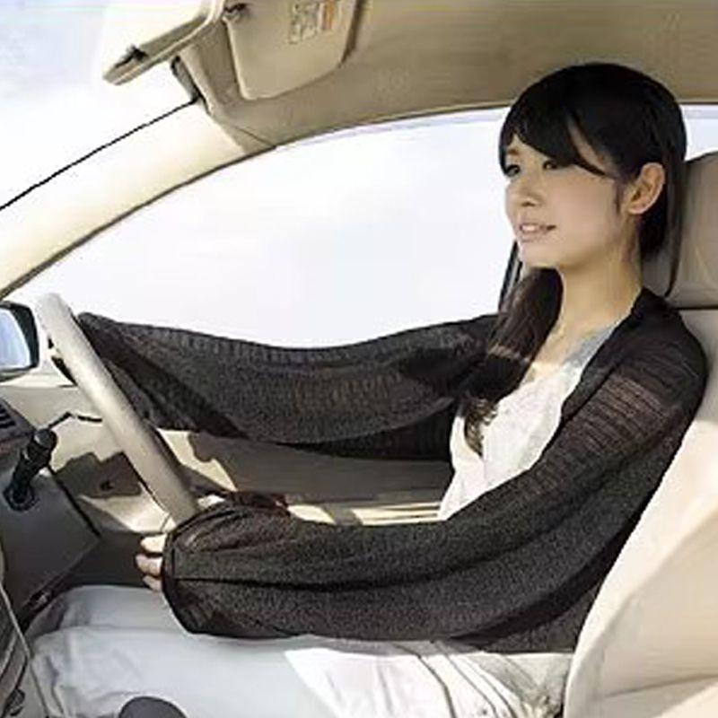 

Popular Japan Summer Driving Bike Three Sunscreen UV Hand Sleeves Shawl Arm Sleeve Sleeves Three-use pink