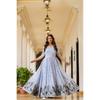 Bellissimo completo Anarkali Paksiatni Abito da Festa Matrimonio con Set Dupatta Abito