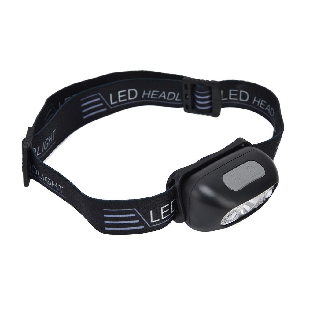 LED Headlamp Multifunctional Adjustable Angle Waterproof USB Charging Motion Sensor Portable Head