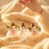 Durable Reusable Christmas Props Angel Ornaments, Cute Plush Doll Pendant with Nordic Style Holiday Decor Bell for Tree, Home Party Tree Ornaments