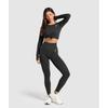 Gymshark Vital Seamless 2.0 Light Long Sleeve Top Black Marl B4a8c Bbf3