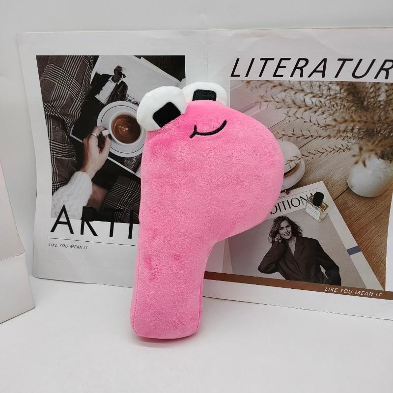 Alphabet Lore But Are Plush Toy Stuffed Animal Plushie Doll Toys Gift for Kids Children (F) Alphabets Alphabet Lore Stuffed Doll PreschoolEducational