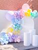 Pastel Balloons Latex Party Balloons 12 Inch Round Helium Multicolor Purple Orange Blue Yellow pink Macaron Balloons
