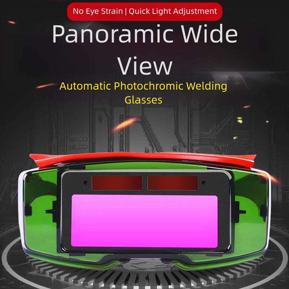 1-Pack Splash-Proof Auto-Darkening Welding Helmet For Welders, Professional Welding Goggless For TIG For MIG For MMA Welding