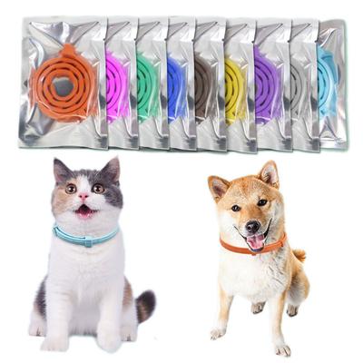 VIP 2pcs Pet Flea and Tick Collar for Dogs Cats Flea Tick Prevention Collar Anti-mosquito & Insect Repellent Puppy Dog Supplies